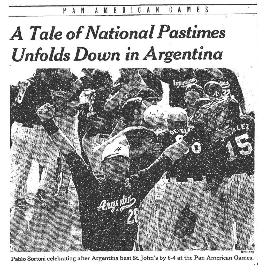 En 1995 el béisbol argentino fue pasión de multitudes. El Furgón